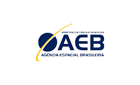 Logo AEB Agência Espacial Brasileira