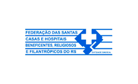 Logo Federação das Santas Casas e Hospitais Beneficentes RS