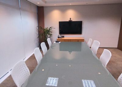 Sala de videoconferência da Maccaferri